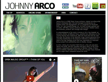 Tablet Screenshot of johnnyarco.com